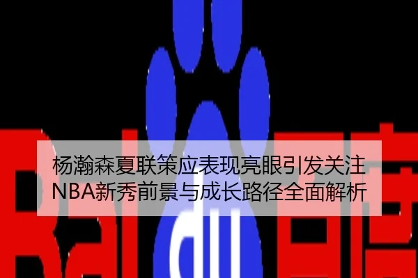 杨瀚森夏联策应表现亮眼引发关注 NBA新秀前景与成长路径全面解析
